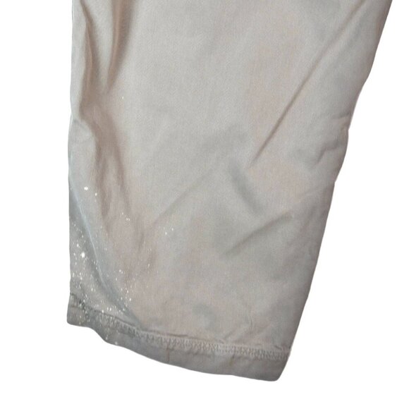 COS XL Relaxed Fit Tapered Pants Tan Cotton Lyocell Elastic Waist Minimal *Flaw* - Picture 10 of 10